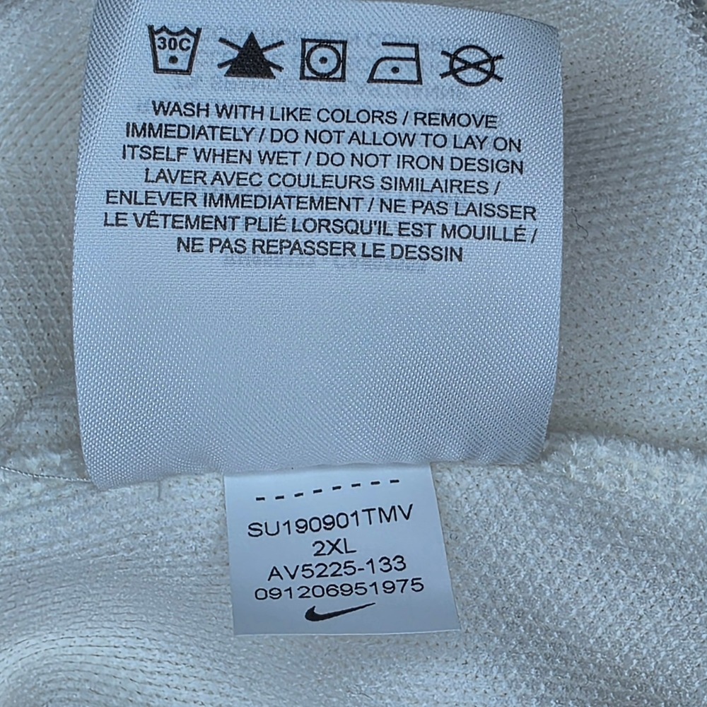Nike Golf Dri-FIT V-Neck Sweater Vest Mens XXL White AV5225-133 - Picture 7 of 9